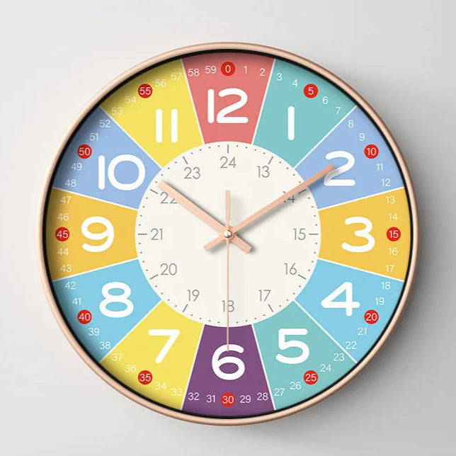 Cartoon theme clock