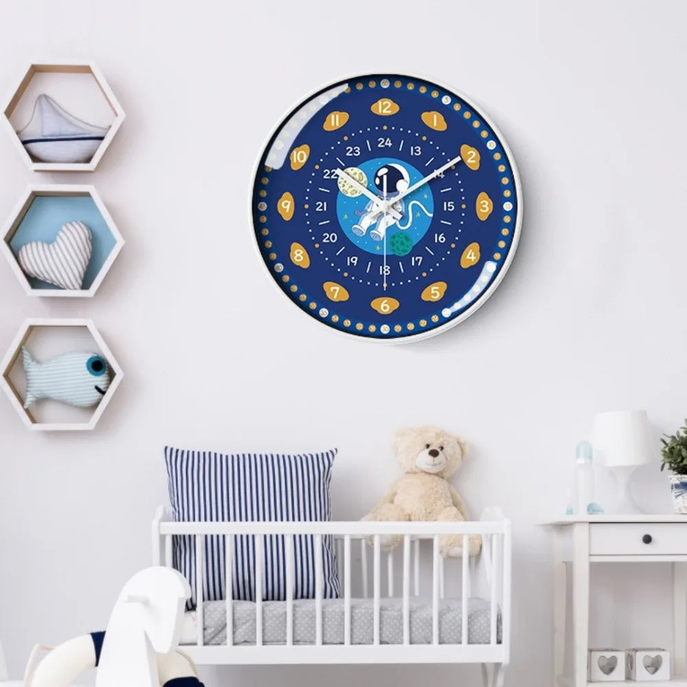 Cartoon theme clock