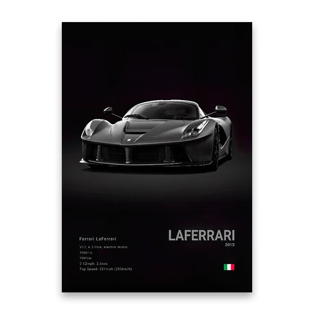Cars Wall Art Print Poster