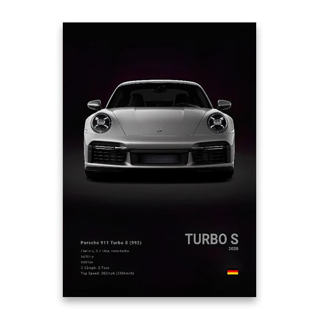 Cars Wall Art Print Poster