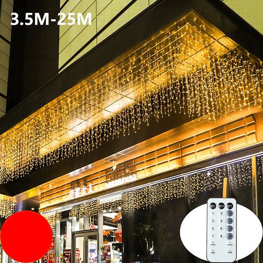 3.5-40M LED Icicle String Lights