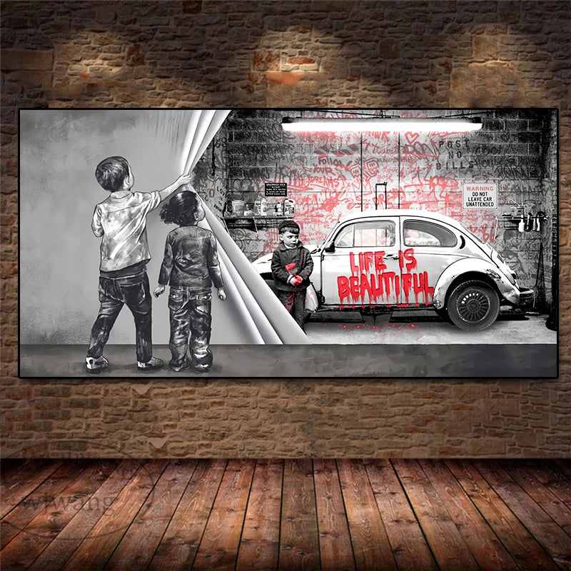 Wall Art Graffiti Street Art Posters